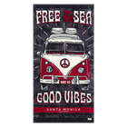 Santa Monica Combi Vibes Beach Towel