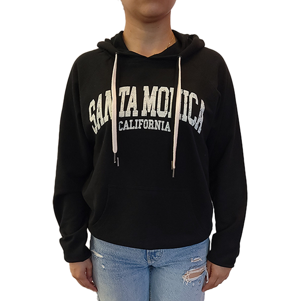 Santa Monica Hooded Vintage - Black Front