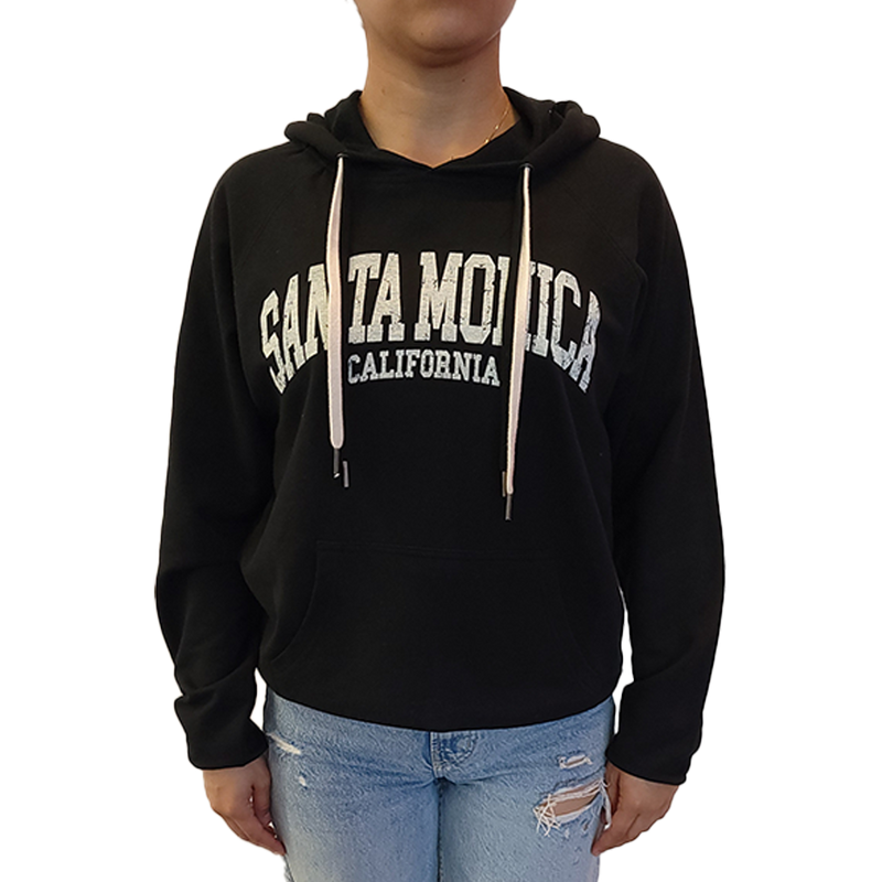 Santa Monica Hooded Vintage - Black Front