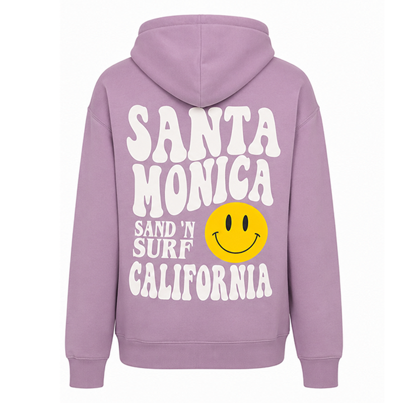 Santa Monica Sand 'N Surf Purple Hoodie – Sand 'n Surf