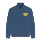 Santa Monica Wild Biker Cloud Fleece 1/4zip indigo