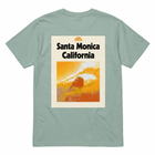 Santa Monica California Summer of 77 - Pale Jade (Back)