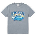 Santa Monica California Tatane Wave Dyed Ringspun Tee
