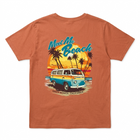 Santa Monica Disco Time Van/Beach Dyed Tee - Adobe Back