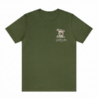 Santa Monica End of Trail Ferris Wheel Jersey Tee - Military Green
