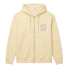 Santa Monica Full Zip Hoodie Sweater - Butter