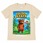 Santa Monica Golden State Pixel Bear Youth Tee