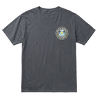 Santa Monica Lamister Palm/ Waves/ Sun Dyed Tee - Indigo F