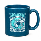 Santa Monica Legend Matte C Handle Mug - Indigo