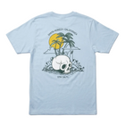 Santa Monica Micurr Skull Stylemaster Heather Tee B