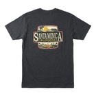 Santa Monica Outfinity Palm/Beach Malibu Tee - Heather Black B
