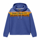 Santa Monica Serene Skylines Icon Boxy Women's Hoodie