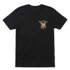 Santa Monica Wood Surf Peace Tee - Black