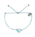 Pura Vida Ombre Wave Silver Charm Bracelet