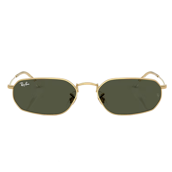 Ray-Ban RB3947 Polished Arista Gold, Green Lenses