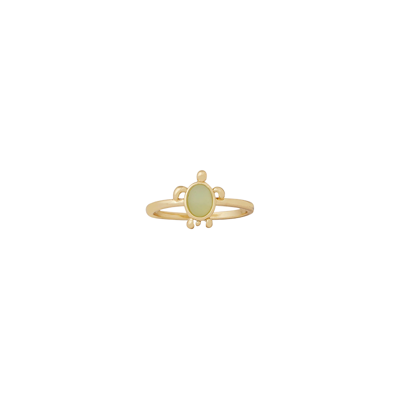 Pura Vida Sea Turtle Gold Ring