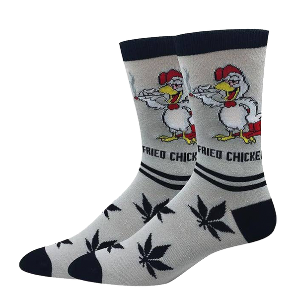 Sock Harbor Fried Chicken Socks - Black