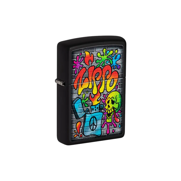 Zippo Lighter Street Art Design