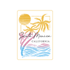 Santa Monica Sunset Blend Magnet