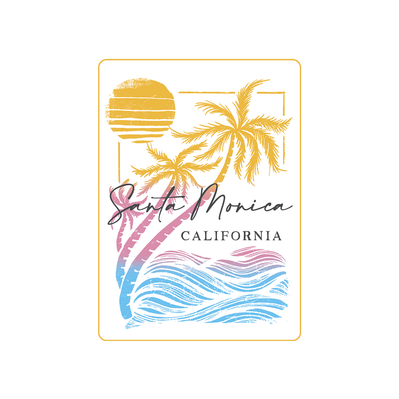 Santa Monica Sunset Blend Magnet