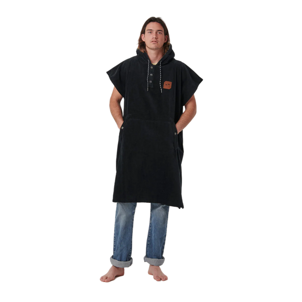 Slowtide The Digs Changing Poncho - Black