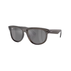 Ray-Ban Boyfriend Reverse Transparent Dark Grey + Silver Mirror