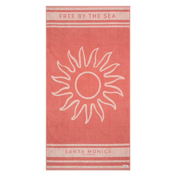 Tank Stream Sun Down Beach Towel