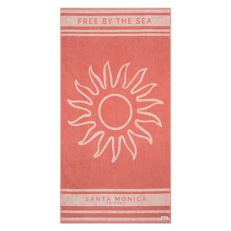 Tank Stream Sun Down Beach Towel