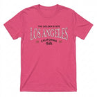 The Golden State Los Angeles Shirt - Fuchsia