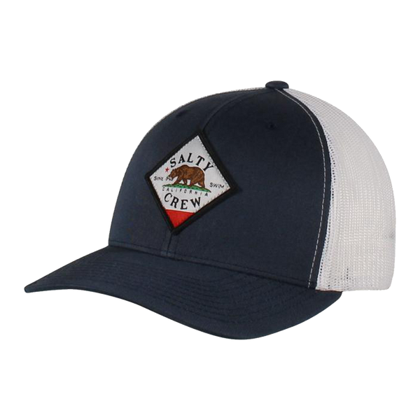 Salty Crew Tippet Cali Retro Trucker Navy/White Front