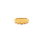 Pura Vida Twisted Dome Ring - Gold