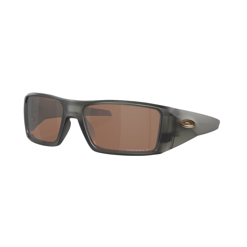 Oakley Heliostat Prizm Tungsten Polarized Lenses,  Matte Grey Smoke Frame