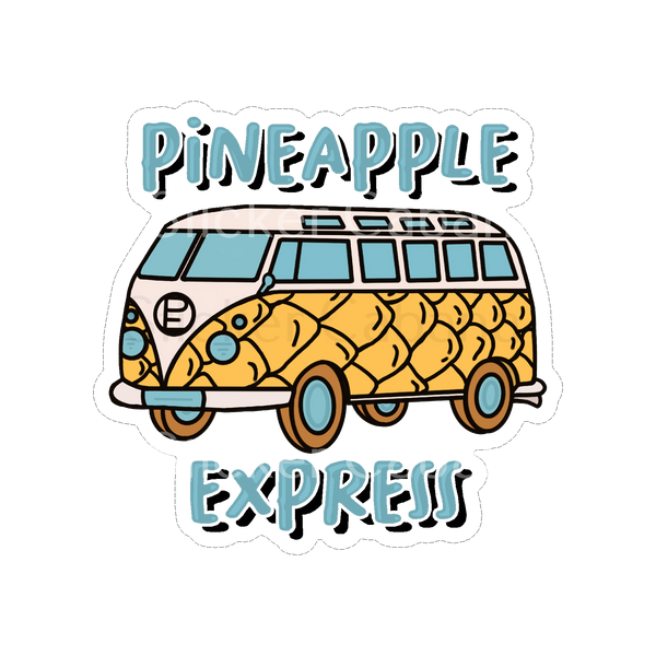 Sticker Cabana Pineapple Express Van