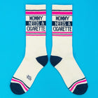 Gumball Poodle Mommy Needs a Cigarette Gym Socks