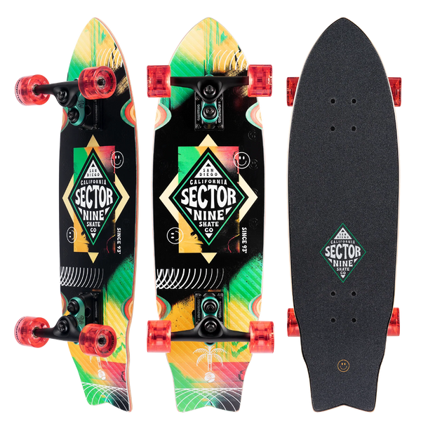 Sector 9 Wave Park Party 30.25" Skateboard