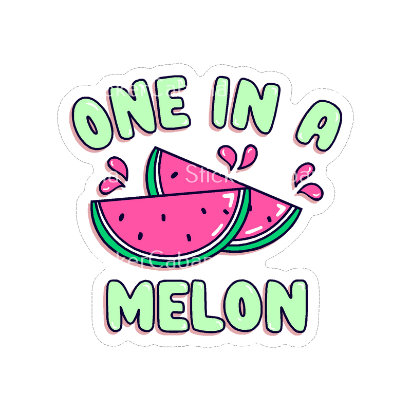 Sticker Cabana One In A Melon