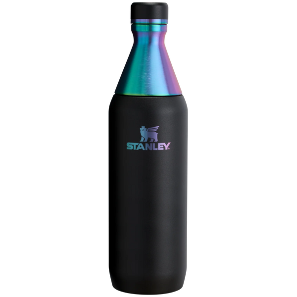 Stanley All Day Slim Bottle 20oz - Black Chroma Front