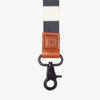 Thread Wrist Lanyard - Rugby (Snap Hook)