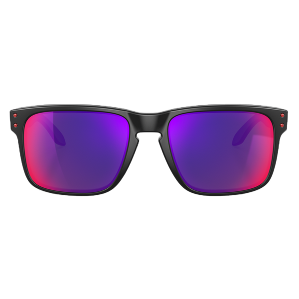 Oakley Holbrook™ + Red Iridium Lenses, Matte Black Frame – Sand 'n