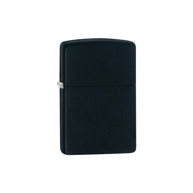 Zippo Lighter 218 Reg Blk Matte Lt