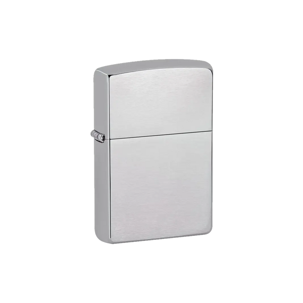 Zippo Regular Brushed Finish Chrome Wind Proof Lighter