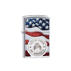 Zippo Lighter 250 American Stamp on Flag