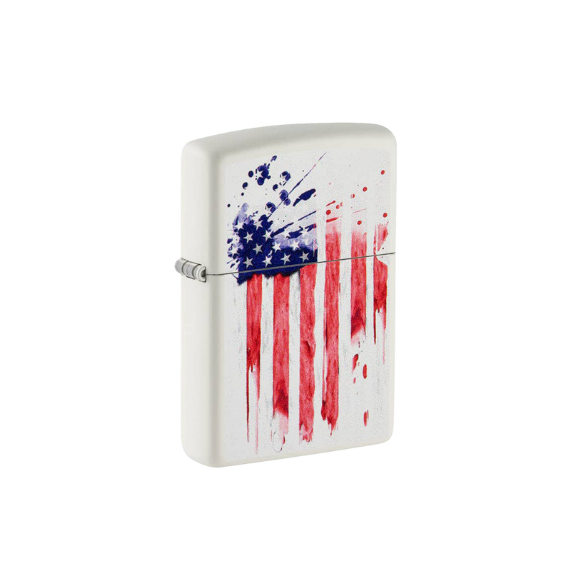 Zippo Lighter US Flag Design