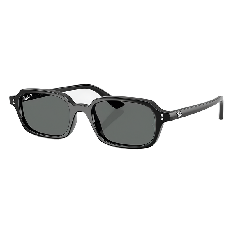 Ray-Ban Zuri Bio-Based, Dark Grey Lenses Polished Black Side