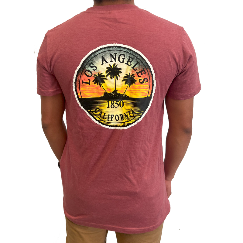 Los Angeles with Palm Trees T-Shirt