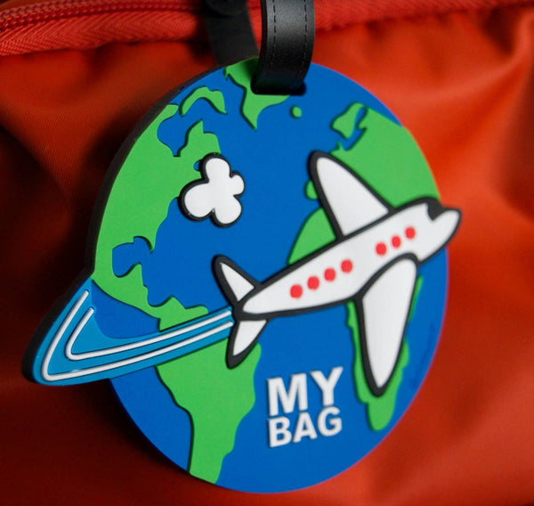 Airplane Luggage Tag