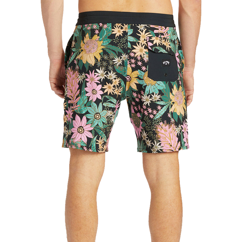 Billabong Sundays Lo Tide 19" Boardshorts - Asphalt (Back)