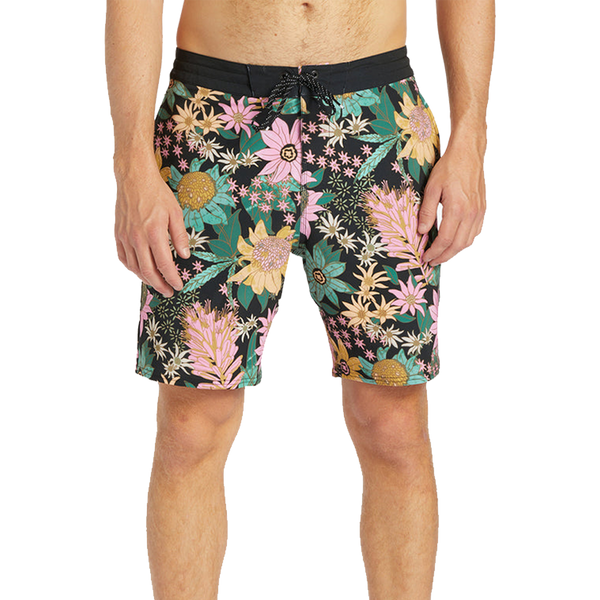 Billabong Sundays Lo Tide 19" Boardshorts - Asphalt (Front)