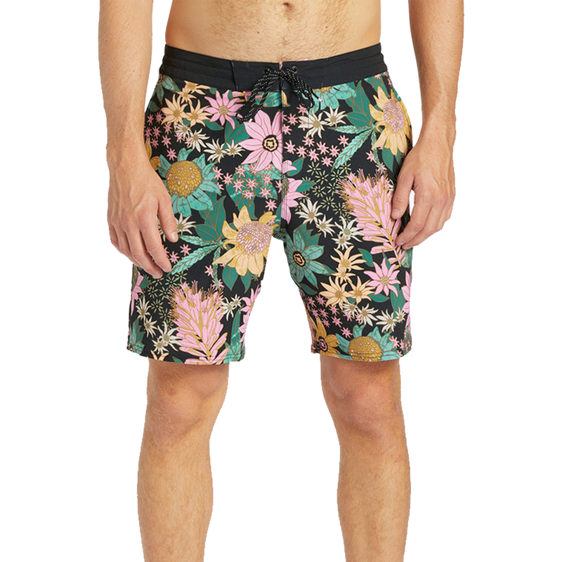 Billabong Sundays Lo Tide 19" Boardshorts - Asphalt (Front)