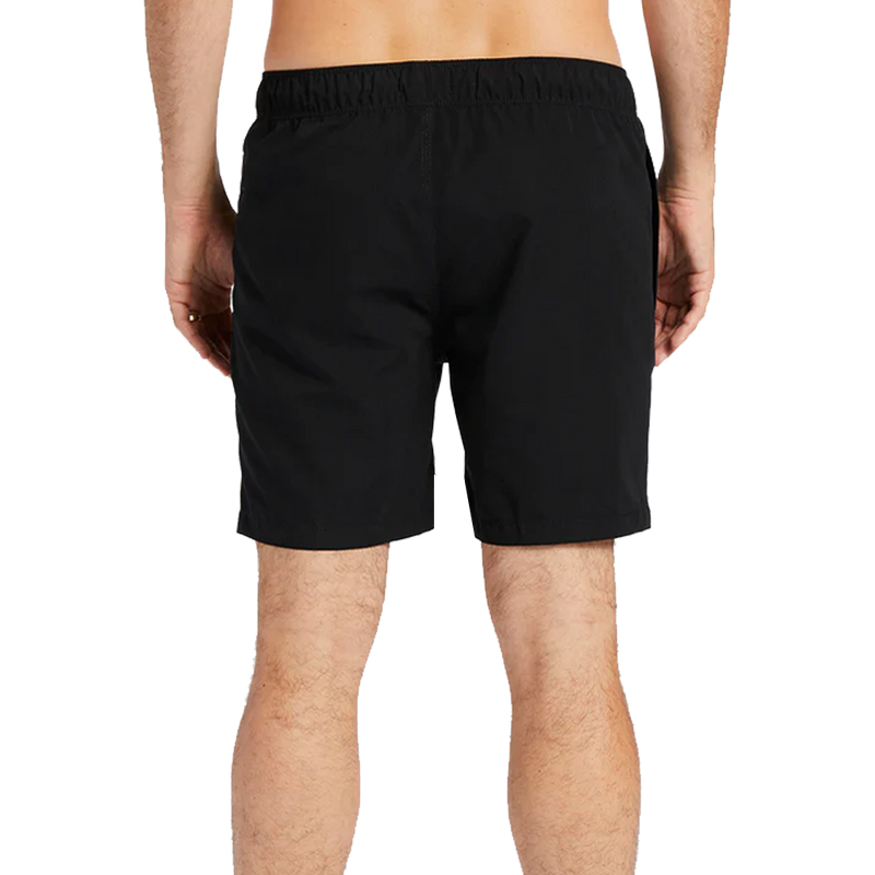 Billabong All Day Layback 16" Elastic Waist Shorts - Black